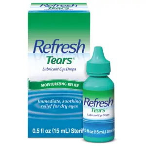 Refresh Tears Lubricant Eye Drops Artificial Tears | 15 Milliliters | 1 Bottle