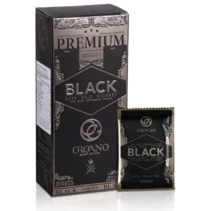 ORGANO Gourmet Black Ganoderma Coffee (1 Box of 30 Sachets) (Premium Edition)
