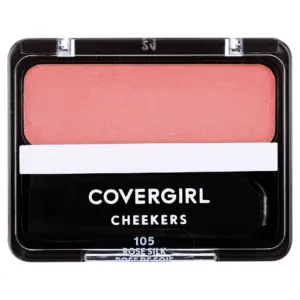 COVERGIRL Cheekers Blendable Powder Blush | 105 Rose Silk | 0.12 Ounce
