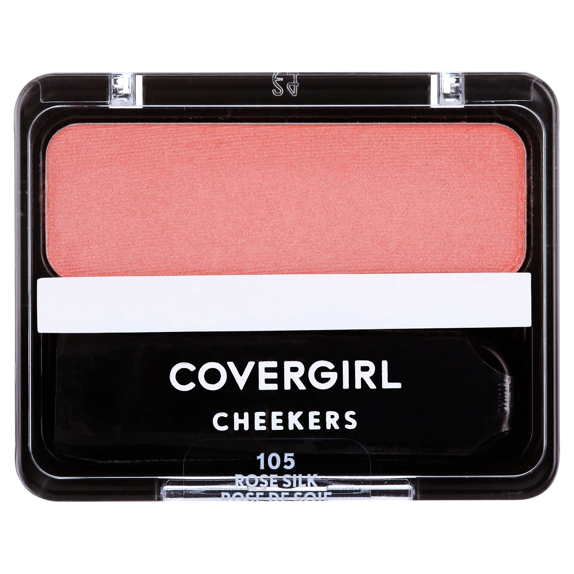 COVERGIRL Cheekers Blendable Powder Blush | 105 Rose Silk | 0.12 Ounce