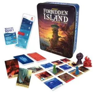 Gamewright | Forbidden Island – The Cooperative Strategy Survival Island Board Game | Ages 10+ | 2-4 Players