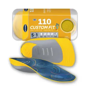 Dr Scholls Custom Fit CF 110 Orthotic Insole Shoe Inserts for Foot Knee & Lower Back Relief 1 Pair