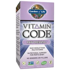 Garden of Life Vitamin Code Raw Prenatal | 90 Capsules