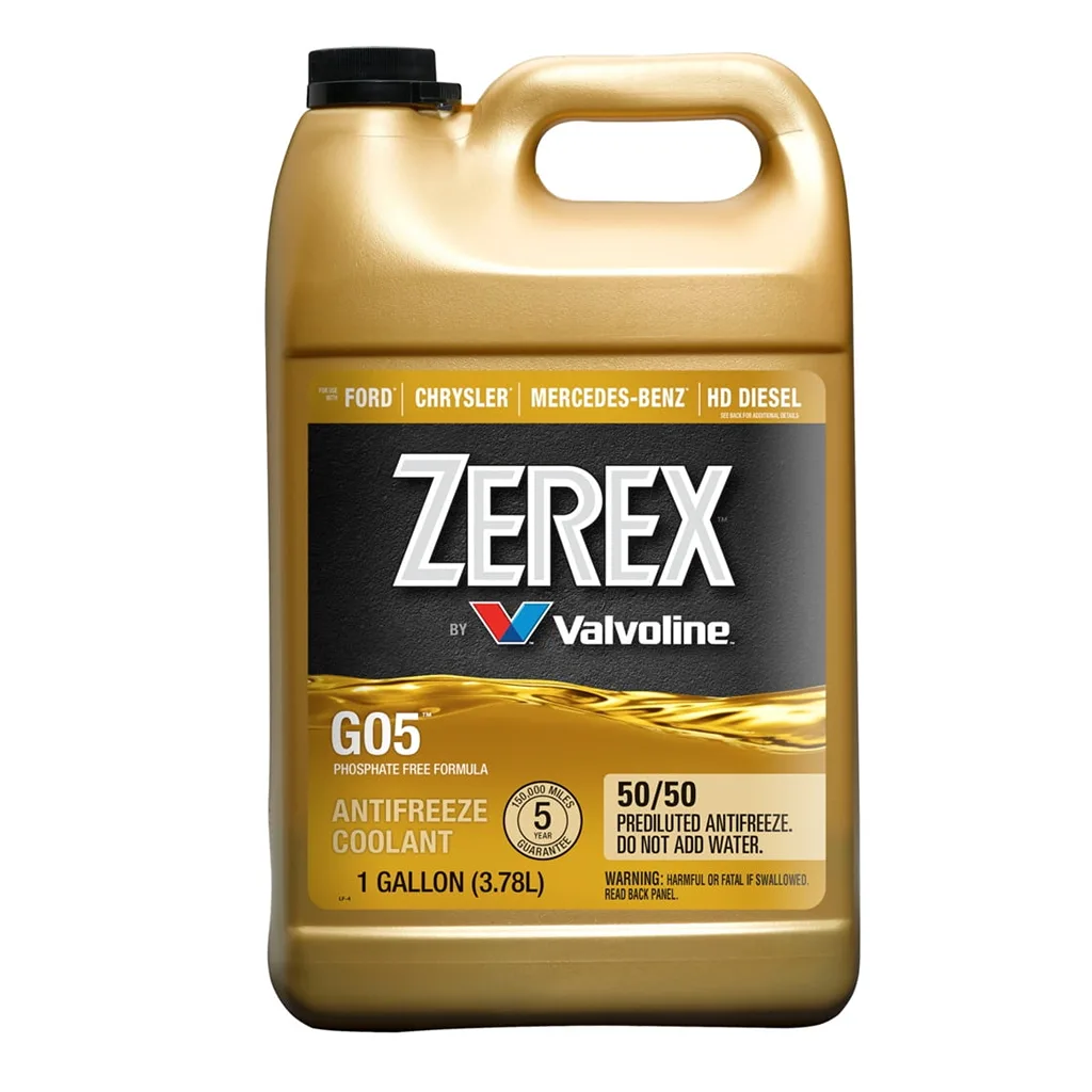 Zerex G05 Phosphate Free Antifreeze Coolant Concentrate 1 GA (Premium Edition)