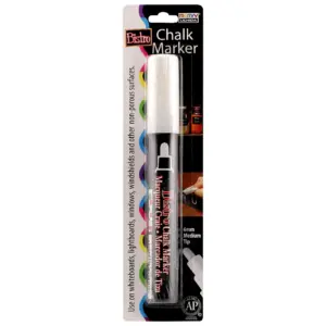 Marvy Uchida Bistro Chalk Marker | Broad Tip | White | 551740230