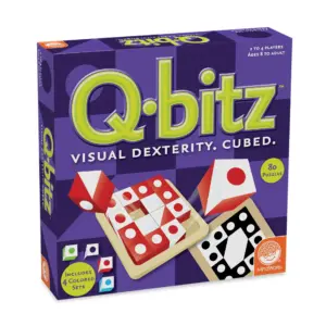 MindWare Q-bitz Game | 2 to 4 Players | Ages 8+