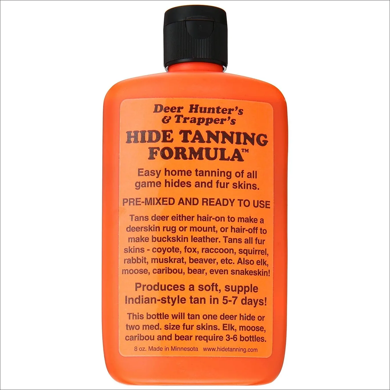 Cumberland's Deer Hunter's and Trapper's Hide and Fur Tanning Formula 1