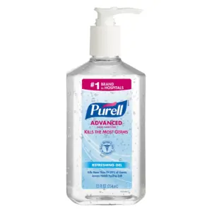 PURELL Advanced Hand Sanitizer | 12 fl Ounce Table Top Pump Bottle