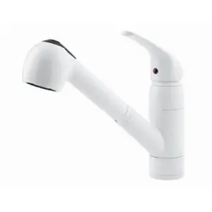 Pfister Pfirst Series 1-Handle Pull-Out Kitchen Faucet Inch White