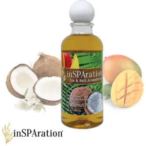 InSPAration Spa & Bath Aromatherapy | Coconut Mango Liquid | 9 Ounce