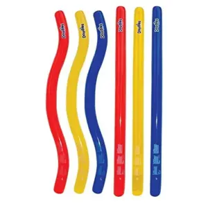 Swimline Doodles Inflatable Pool Noodle Float | 6 Count