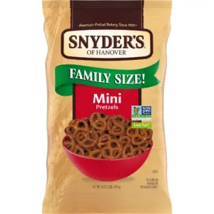 Snyder's of Hanover Mini Pretzels | 16 Ounce Bag
