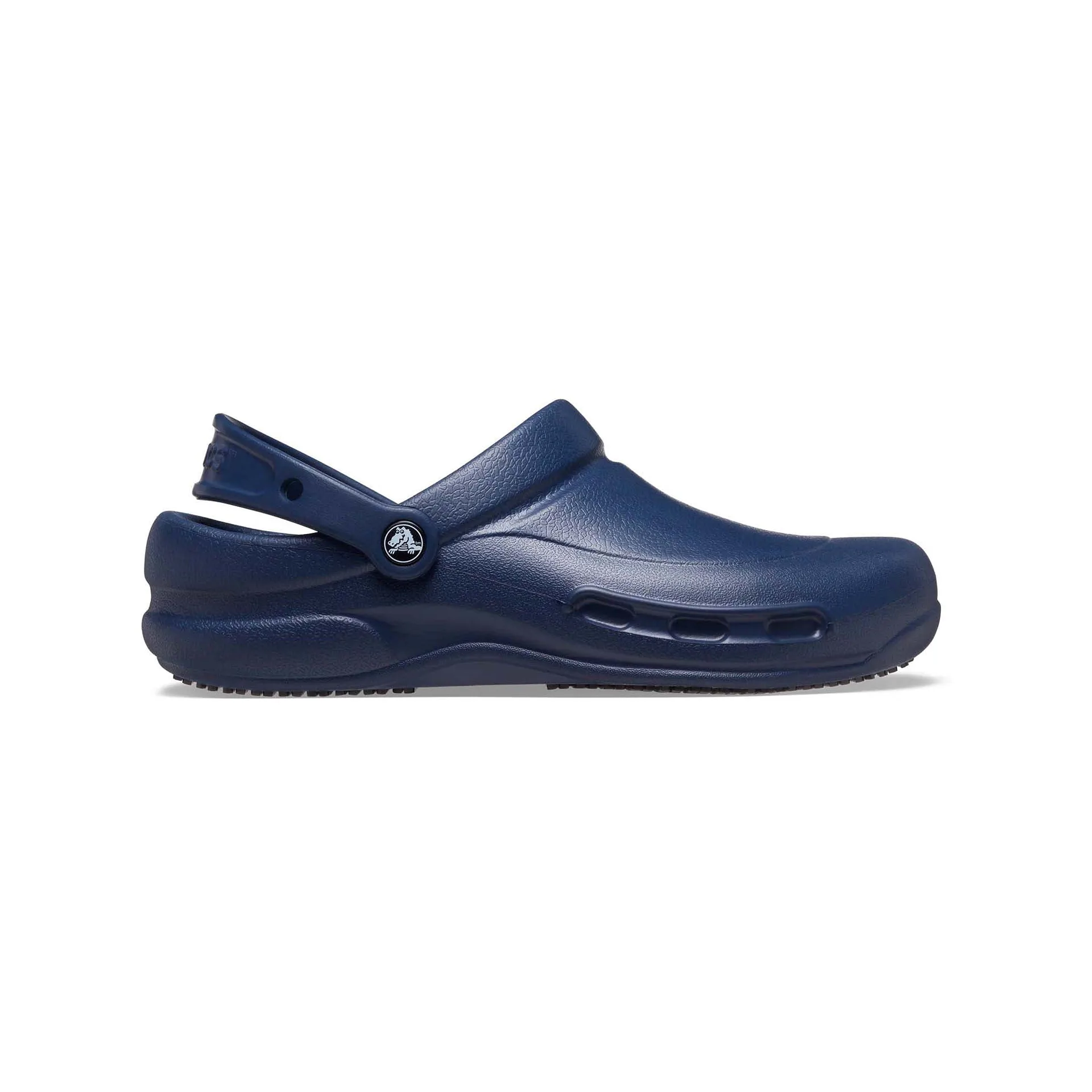 Crocs at Work Unisex Bistro Slip Resistant Clog | Navy | Men 4/Women 6