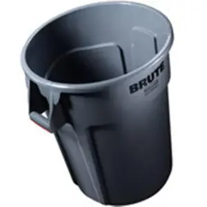 Rubbermaid Commercial Products BRUTE 44 Gallon Gray Trash Container | 1