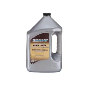 Quicksilver Marine Lubricants Reduces exhaust smoke | Synthetic Blend Motor Oils | 1 Gallon