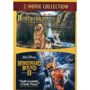 Homeward Bound: The Incredible Journey / Homeward Bound II: Lost Inch San Francisco (DVD) | Disney | Kids and Family