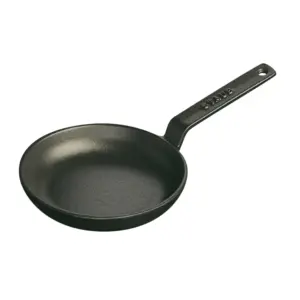 Staub Cast Iron 4.75 Mini Frying Pan | Matte Black