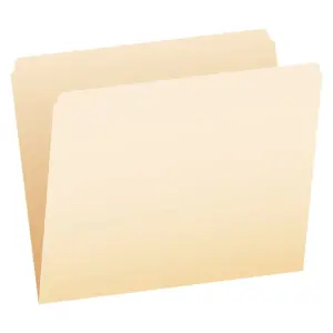 Pendaflex File Folders | Letter Size | Manila | Straight Cut | 100/BX