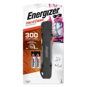 Hardcase Professional Task LED Flashlight 2 AA Batteries Included Black TUF2AAPE (Premium Edition)
