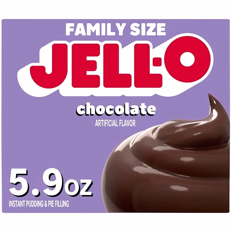 Jell-O Chocolate Instant Pudding Mix and Pie Filling | 5.9 Ounce. Box | Single