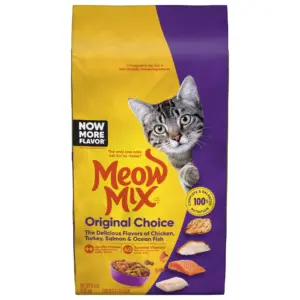 Meow Mix Original Choice Dry Cat Food | 6.3 lb Bag | 6.3 lbs | 1