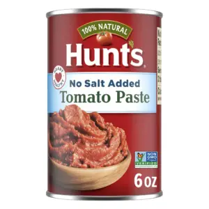 Hunt’s Tomato Paste | Perfect for Chili and Soups | 6 Ounce. Can | Single