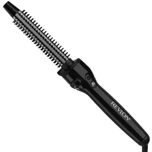 Revlon Perfect Heat 3/4 Triple Ceramic Curling Iron Brush | Black | 0.75