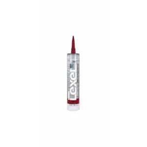 13010 10.5oz Sashco Sealants Clear Lexel Adhesive Caulk | 10.5-Ounce Sngl Pack