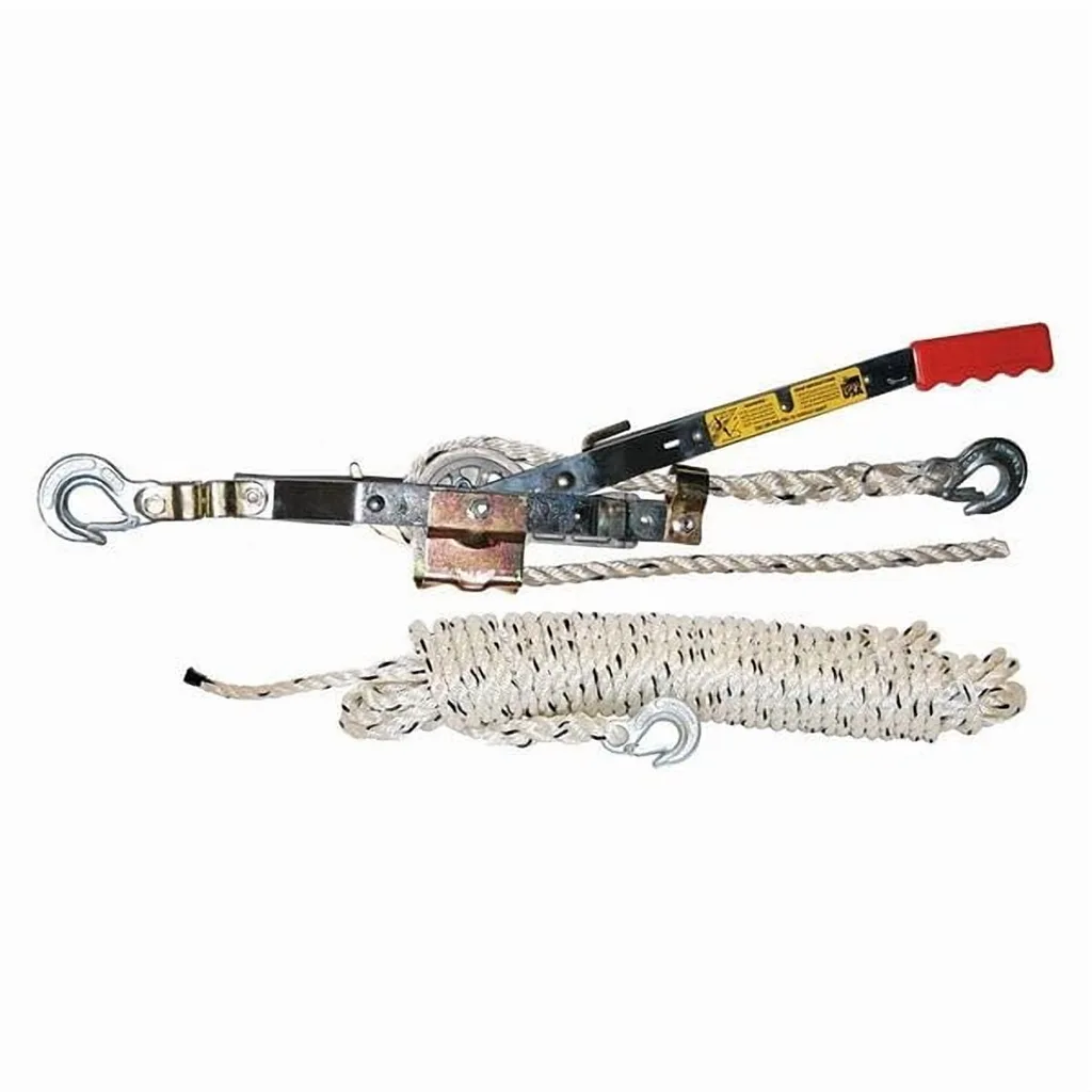 Maasdam Rope Ratchet Puller,100 ft.,19 Handle L A-100 (Premium Edition)