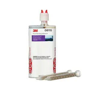 3M Panel Bonding Adhesive | 08115 | OEM Recommended | Two-Part Epoxy | 200 Milliliters/6.75 fl Ounce Cartridge | Black