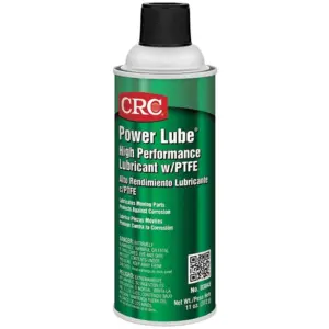 CRC 03045 Power Lube Industrial High Performance Lubricant with PTFE | 11 Ounce