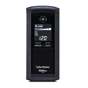 CyberPower CP1000AVRLCD 9 Outlet Battery Backup UPS System (Premium Edition)