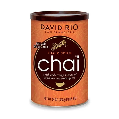 David Rio Tiger Spice Chai | Powdered Tea | 14 Ounce