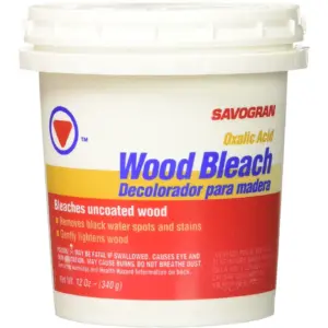 Savogran 10501 Wood Bleach | 12 Ounce,Black