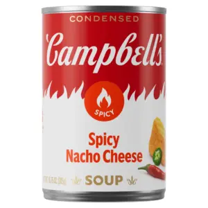 Campbell's Condensed Spicy Nacho Cheese Soup | 10.75 Ounce Can | Single