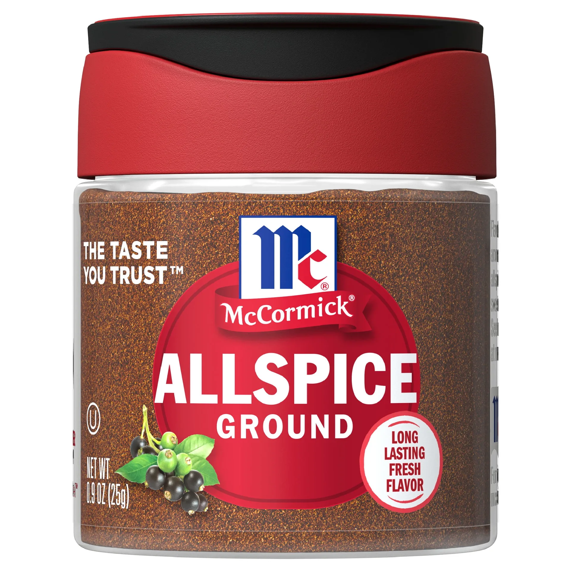 McCormick Non-GMO Kosher Ground Allspice | 0.9 Ounce Bottle | Single