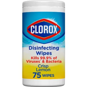 Clorox Bleach-Free Disinfecting & Cleaning Wipes | Crisp Lemon | 75 Count