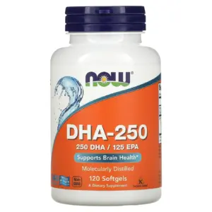 NOW Foods | DHA-250 500 mg. | 120 Softgels