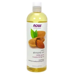 Now | 100% Pure Moisturizing Sweet Almond Oil | 16oz