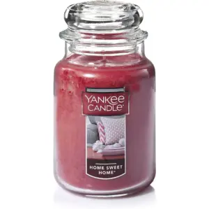 Yankee Candle Home Sweet Home Scented | Classic 22oz Large Jar Single Wick Candle | Over 110 Hours of Burn Time