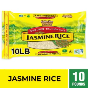 Golden Star Thai Hom Mali Jasmine Rice | 10 lbs | NA