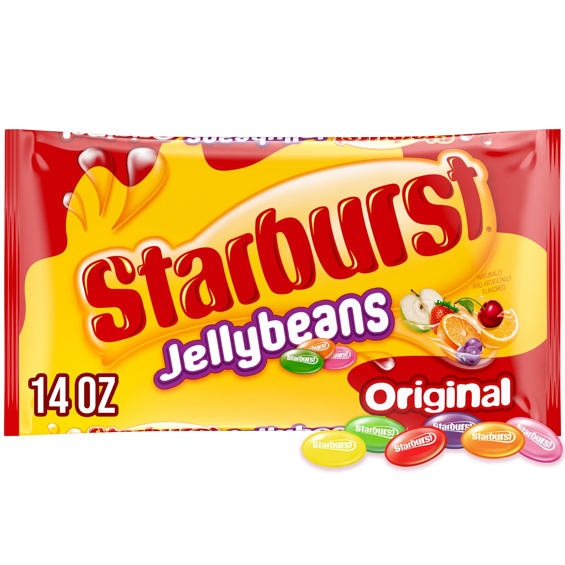 Starburst Original Jelly Beans Chewy Candy | 14 Ounce Bag