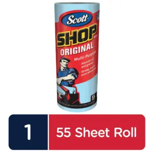 Kimberly-Clark Scott Shop Towels | Single Roll