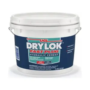 Drylok Fast Plug 4 Lb. Pail Hydraulic Cement 773267 (Premium Edition)