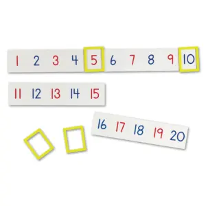 Learning Resources Magnetic Number Line 1-100 | Math Accessories | Early Math Concepts | Classroom Supplies