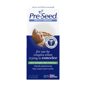 Pre-Seed Fertility Lubricant | for Use by Couples Trying to Conceive | with 9 Applicators | 1.4 Ounce Tube