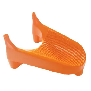 Champion Sports Hevy Duty Football Kickoff Kicking Tee | High Visibility Orange | 1 | 5.3 Inch