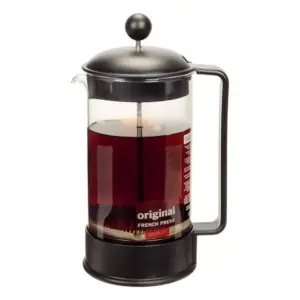 BODUM Brazil French Press Coffee Maker with Borosilicate Glass Carafe | 34 Ounce | Black | 0001.000