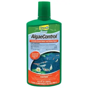 Tetra Pond AlgaeControl | Controls Algae Inch Ornamental Outdoor Ponds & Fountains | 16.9 Ounce