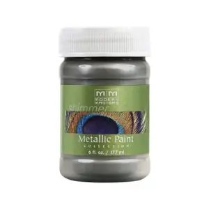 modern masters metallic paint | pewter (semi-opaque) | 6 Ounce